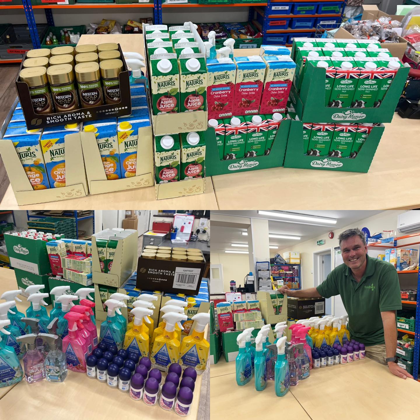 Thanks to the Bridge on Wool Wadebridge Foodbank